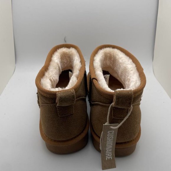 CUSHIONAIRE Women's COZY pull on boot CHESTNUT 7 - Picture 4 of 6